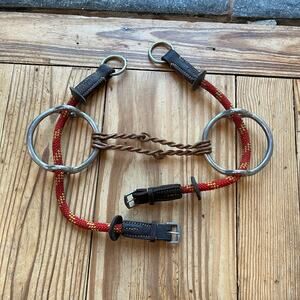 Copper Double Twisted Balding Barry Gag Horse Bit 5.5”